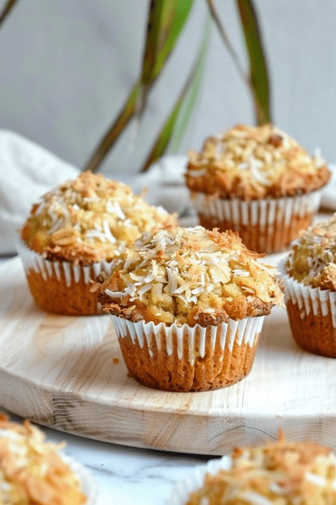 Coconut Oat Muffins Recipe