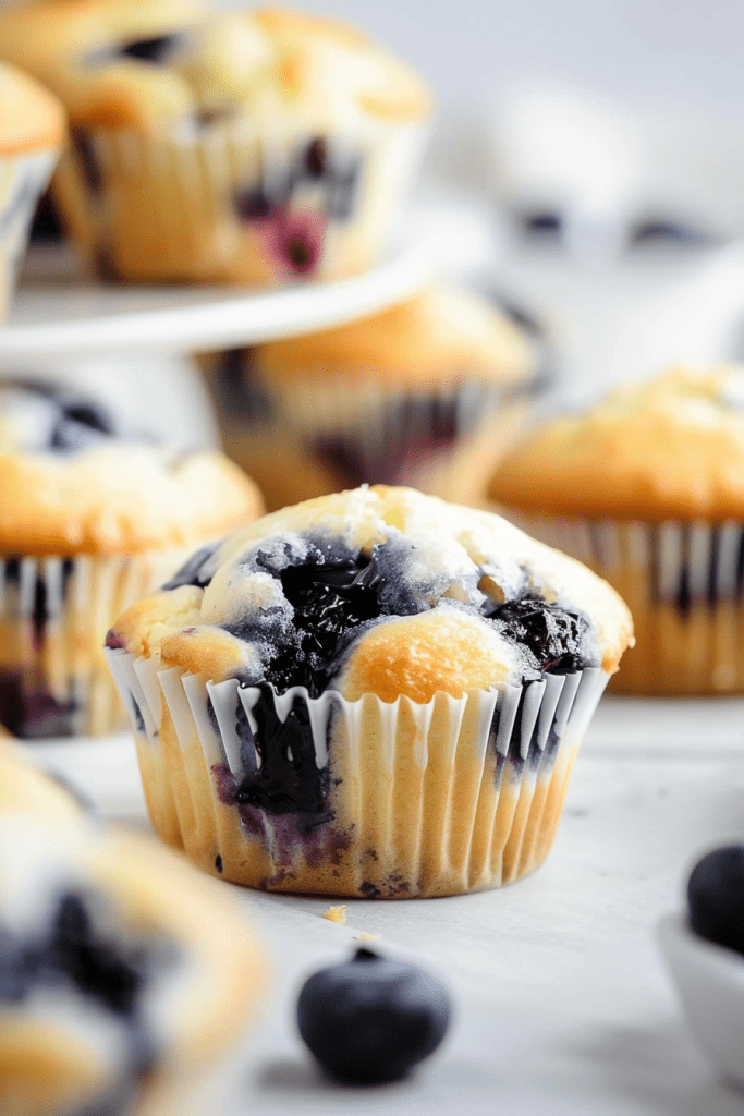 Coking Skinny Blueberry Muffins