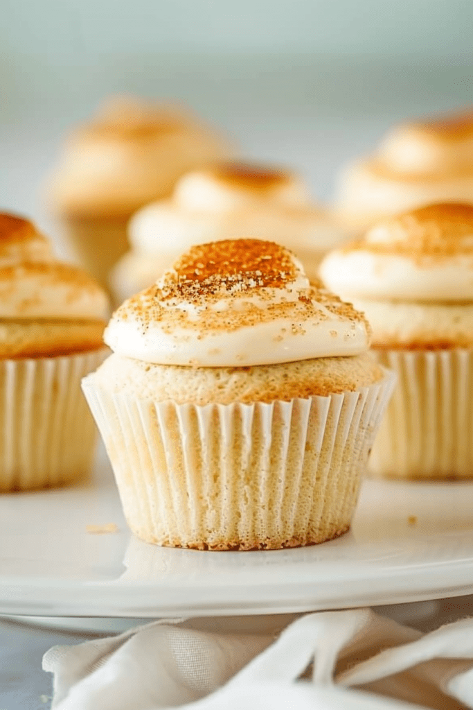 Crème Brûlée Cupcakes