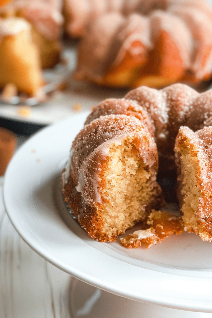 Delicious Apple Cider Donut Mini Bundt Cakes