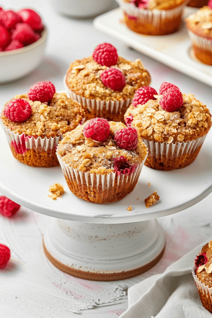 Delicious Apple Raspberry Muffins