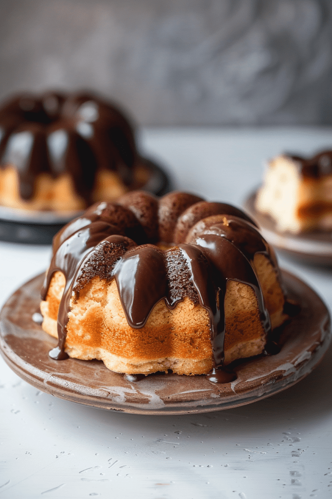 Delicious Boston Cream Mini Bundts