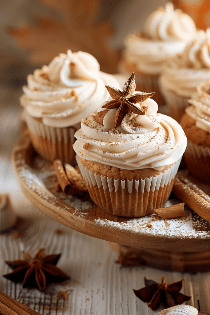 Delicious Chai Latte Cupcakes