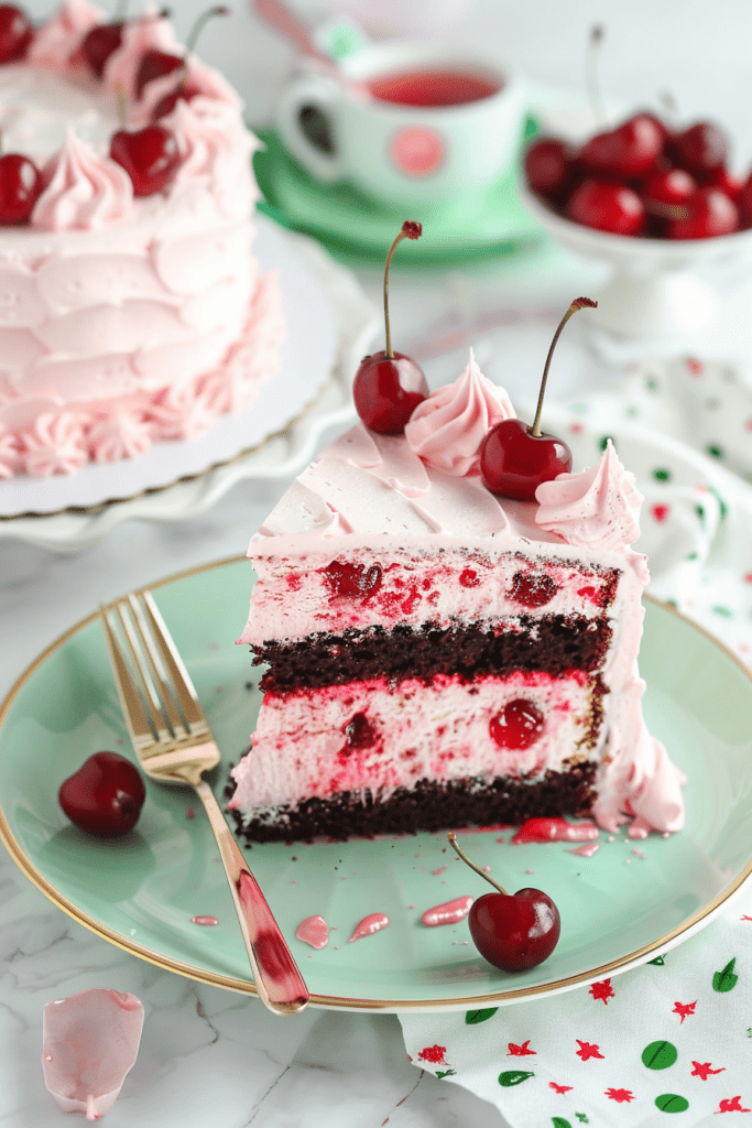 Delicious Cherry Cake