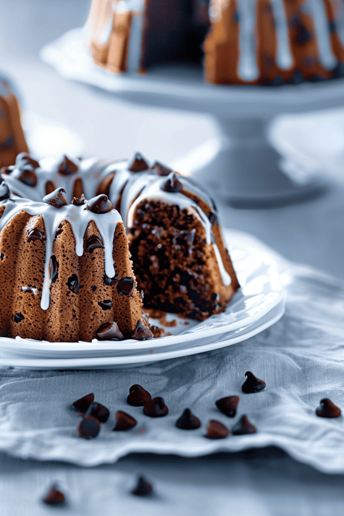 Delicious Chocolate Chip Mini Bundt Cakes