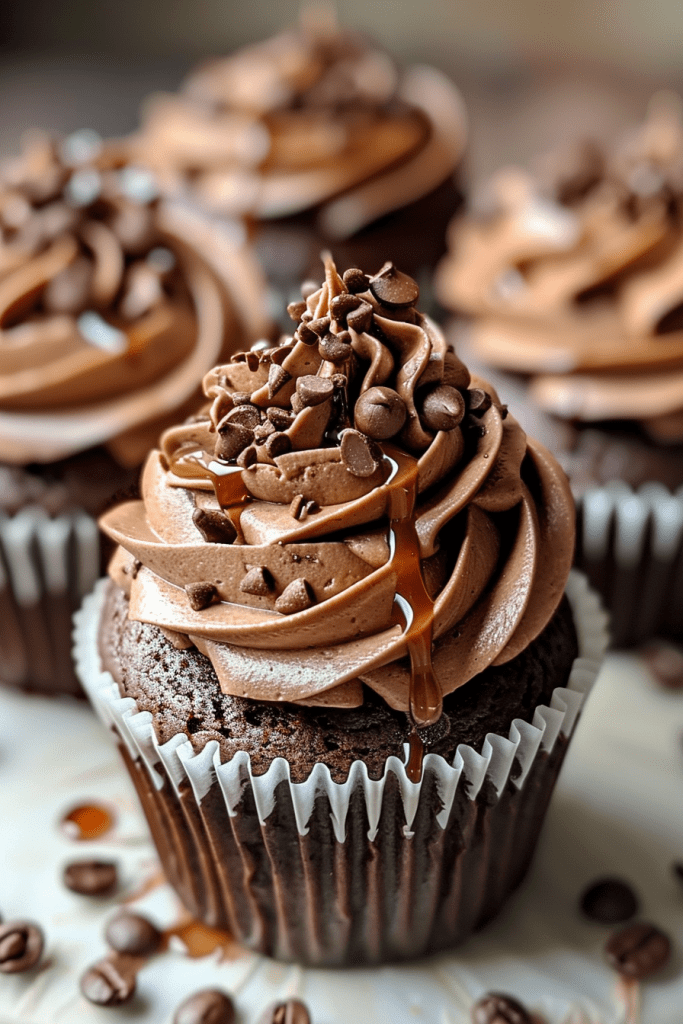 Delicious Chocolate Espresso Cupcake