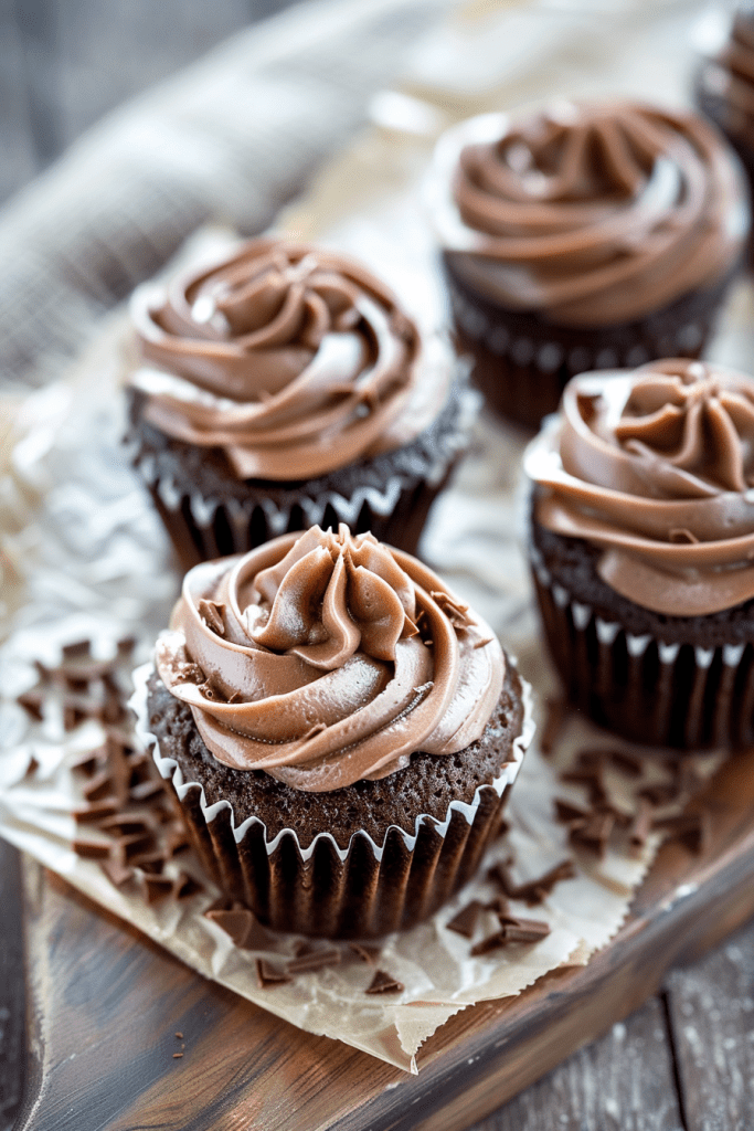 Delicious Chocolate Pudding Cupcakes