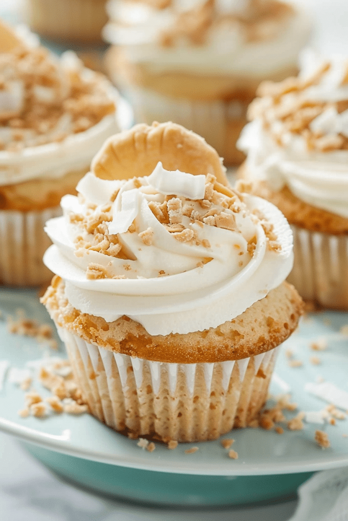 Delicious Coconut Cream Pie Cupcakes