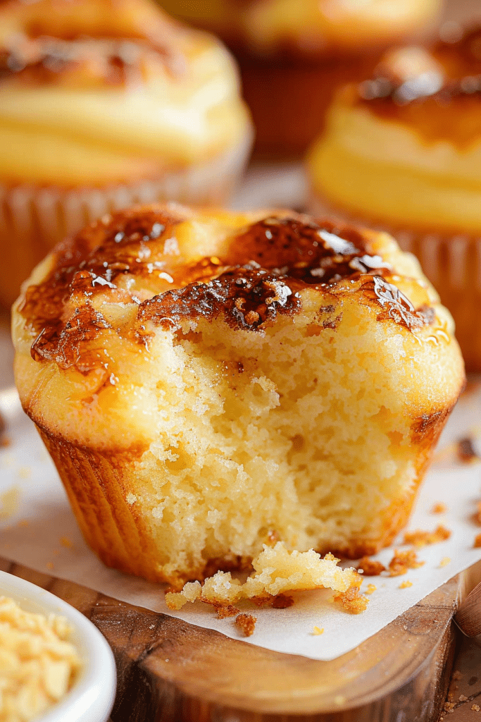 Delicious Crème Brûlée Cupcakes