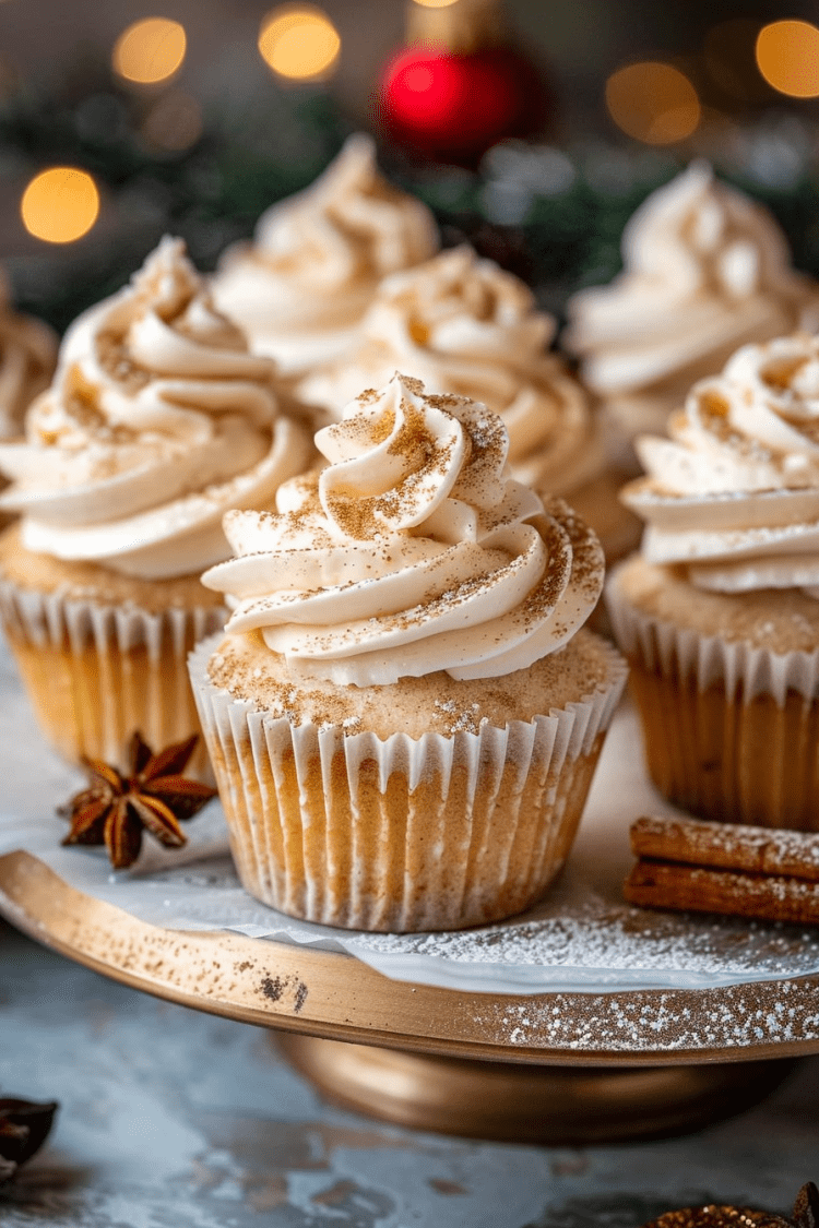 Delicious Eggnog Cupcakes Recipes for the Holidays