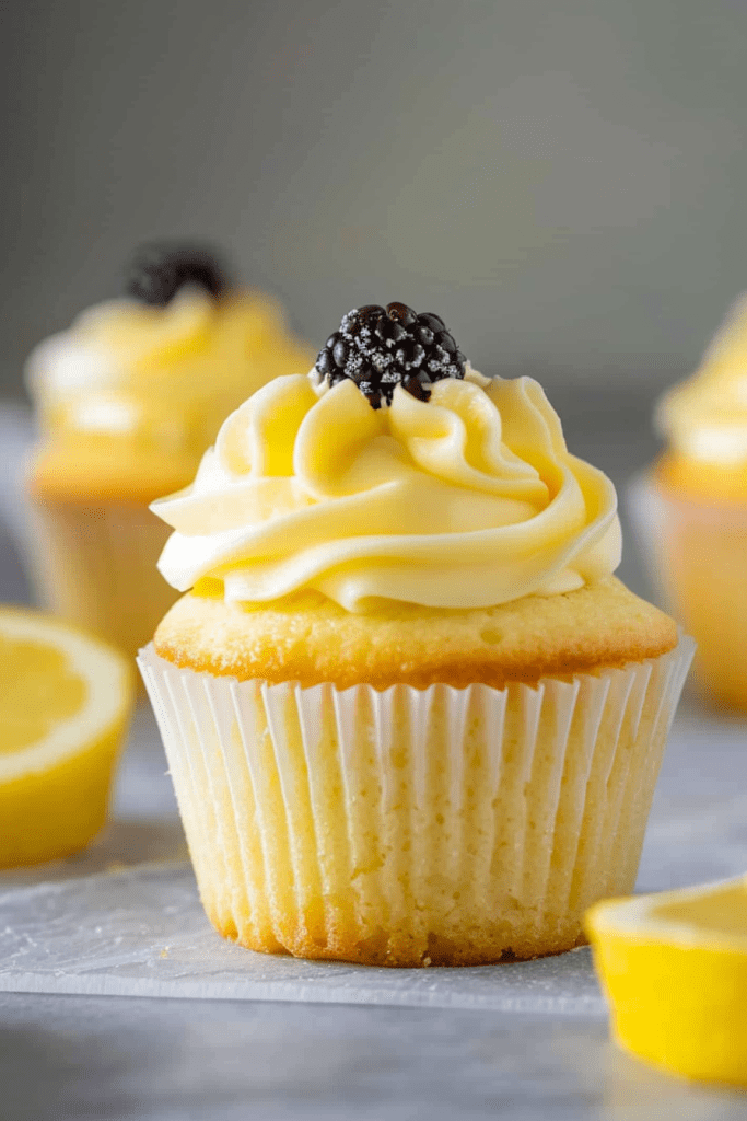 Delicious Gluten-Free Lemon Cupcakes