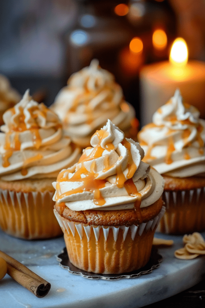 Delicious Harry Potter Butterbeer Cupcakes