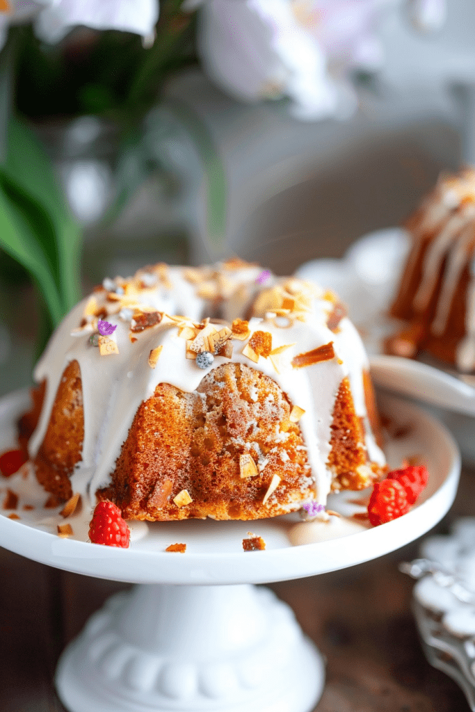 Delicious Hummingbird Mini Bundt Cakes