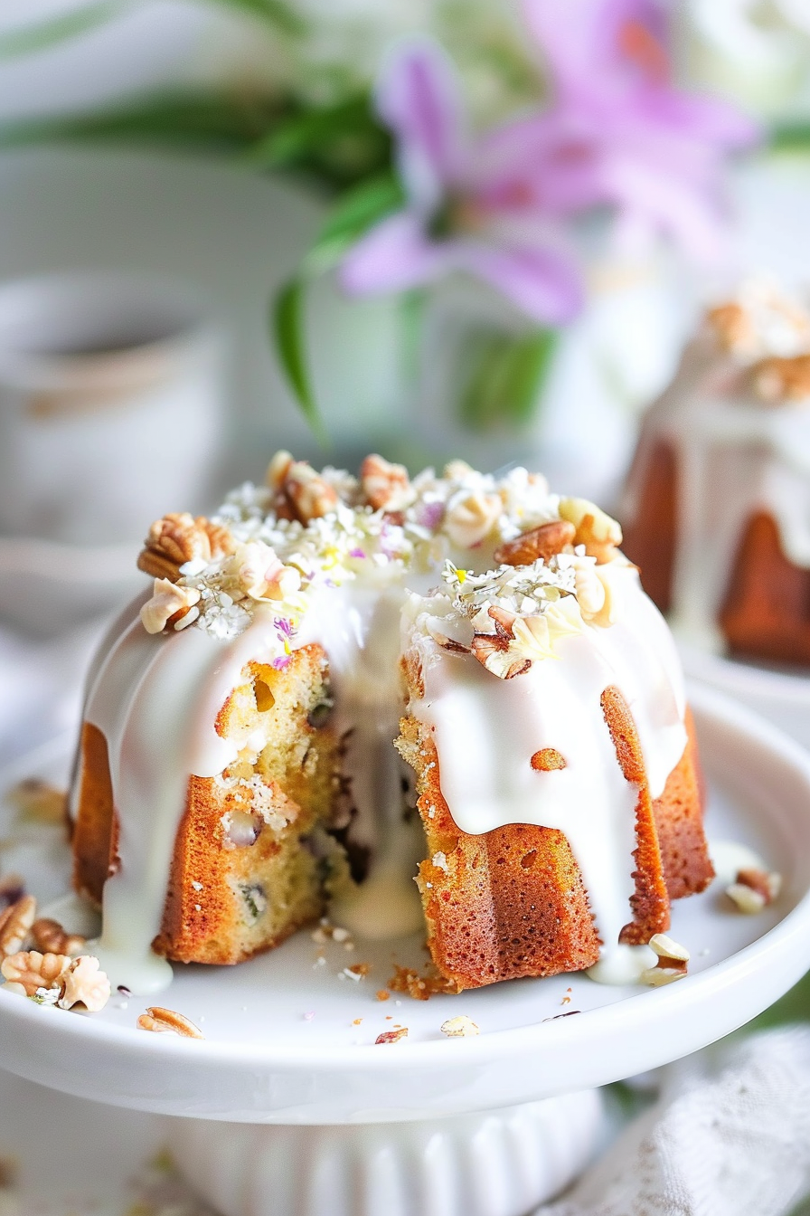 Delicious Hummingbird Mini Bundt Cakes Recipe