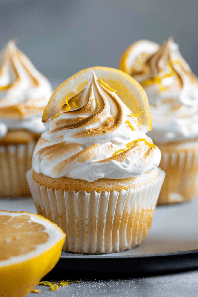 Delicious Lemon Meringue Cupcakes