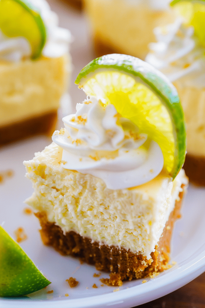 Delicious Mini Key Lime Cheesecakes