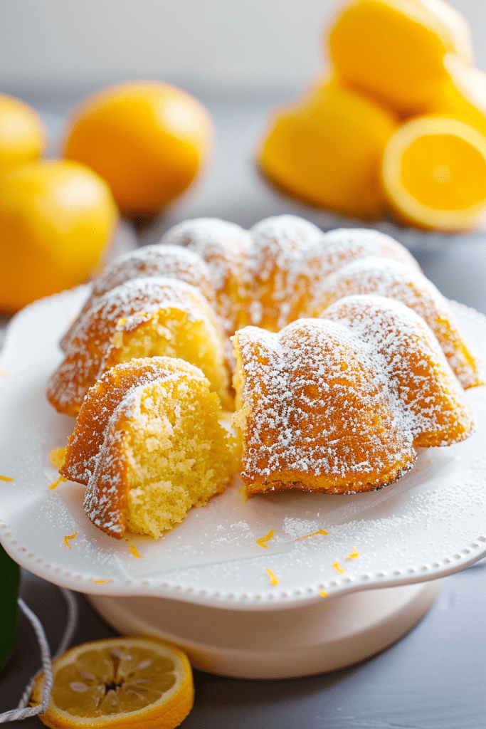 Delicious Mini Meyer Lemon Bundt Cake Recipes