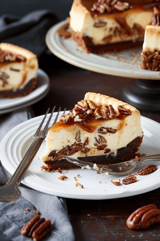 Delicious Pecan Pie Cheesecake