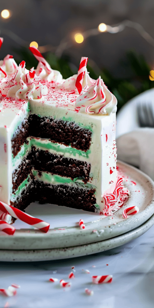 Delicious Peppermint Cake