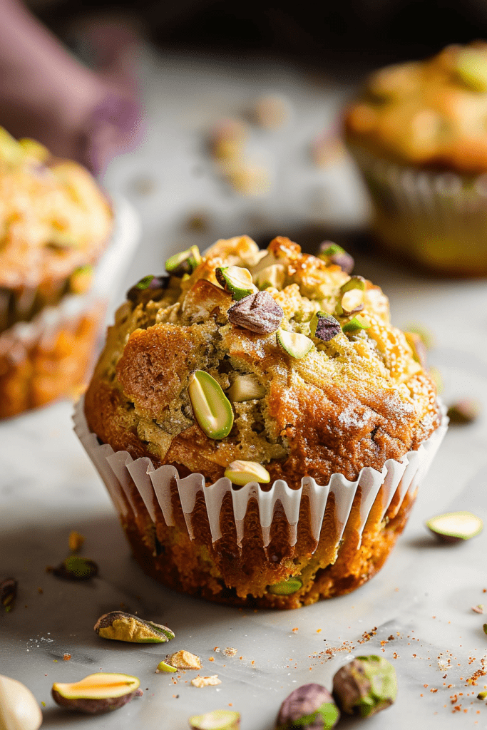 Delicious Pistachio Muffins