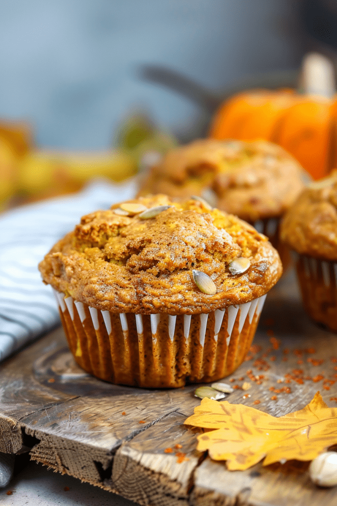 Delicious Pumpkin Banana Muffins