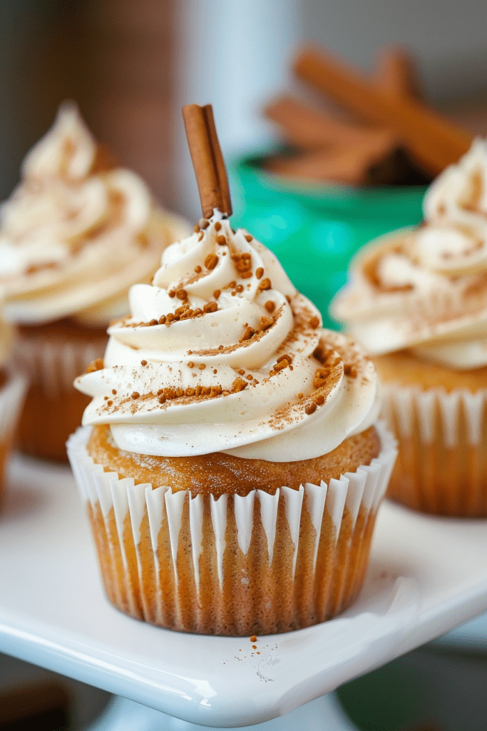 Delicious Pumpkin Spice Latte Cupcakes