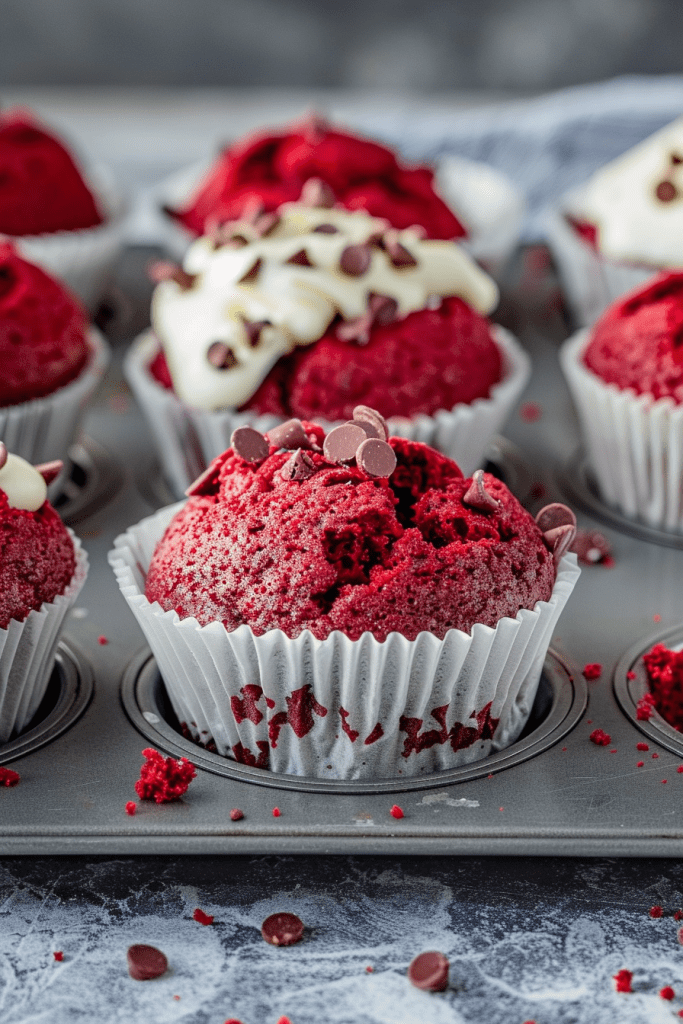 Delicious Red Velvet Muffins