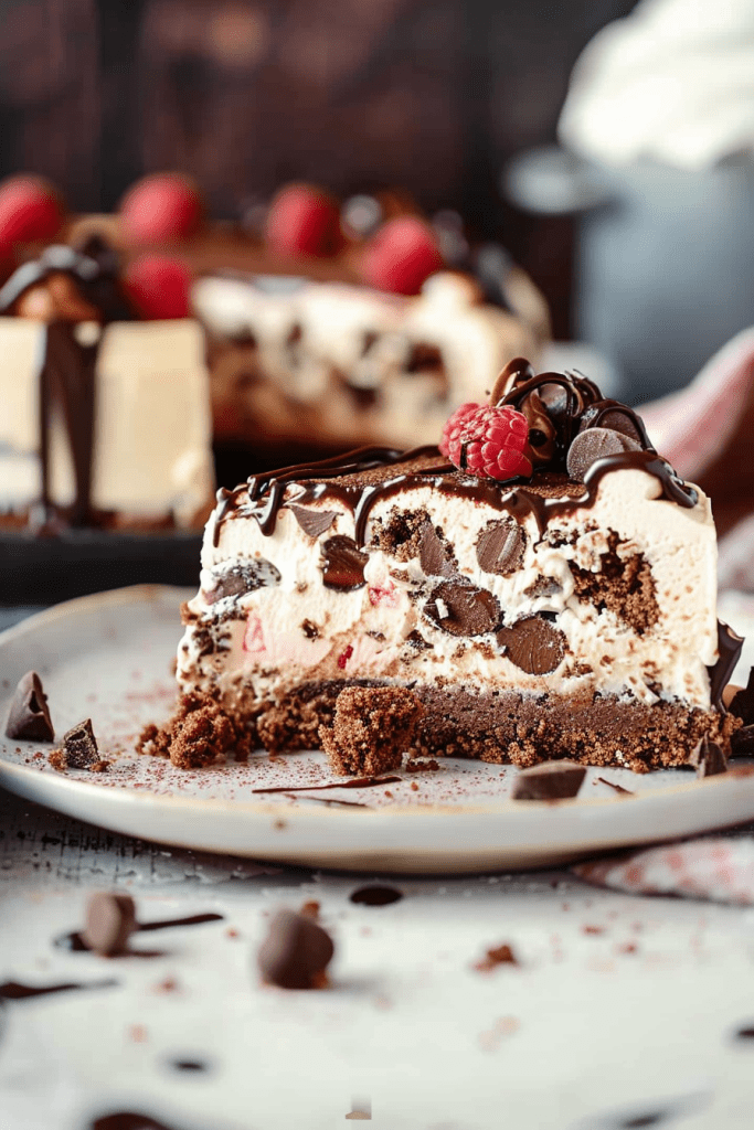 Delicious Rocky Road Cheesecake