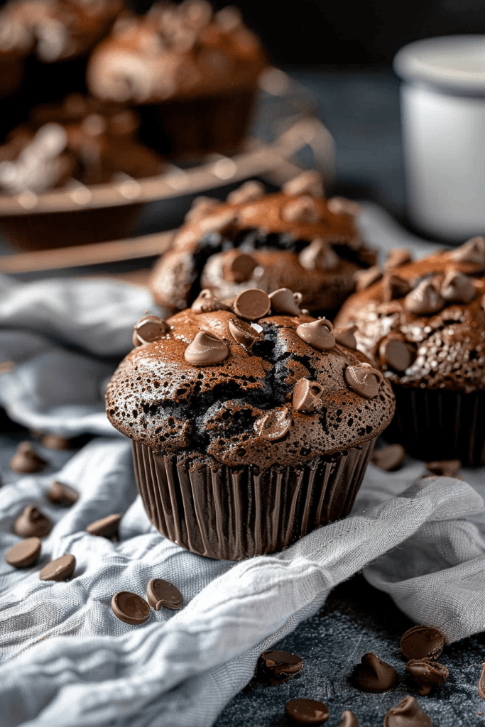 How to Store Double Chocolate Muffins