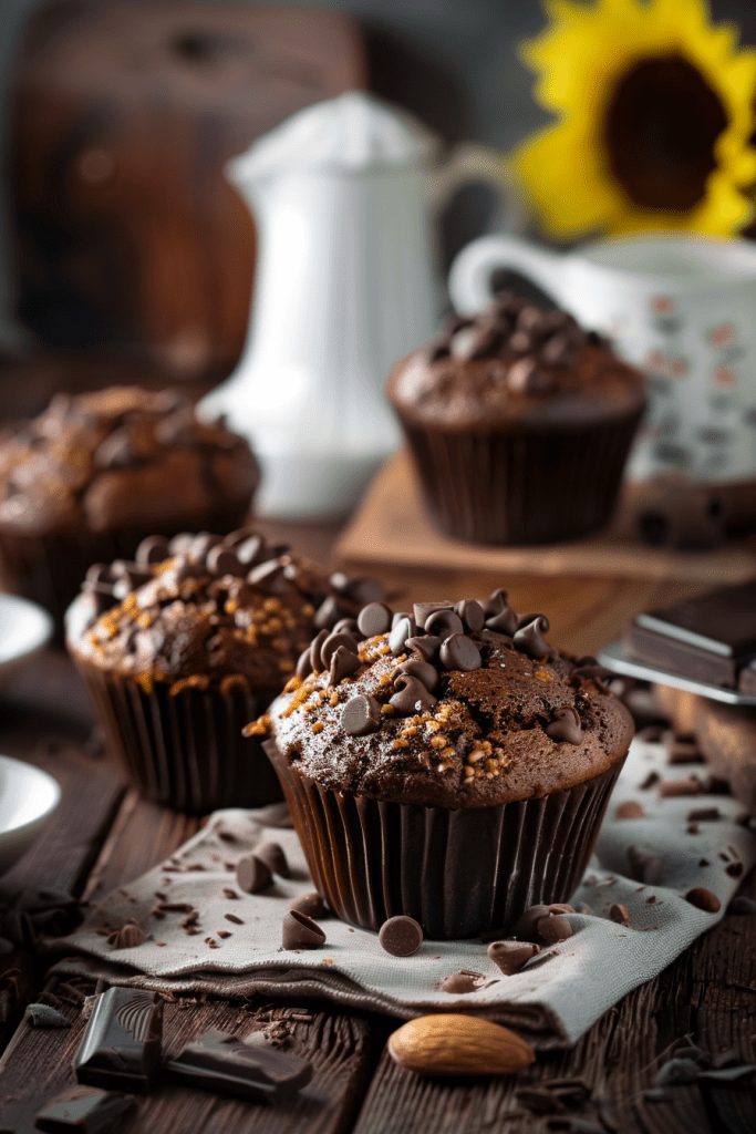 Double Chocolate Muffins