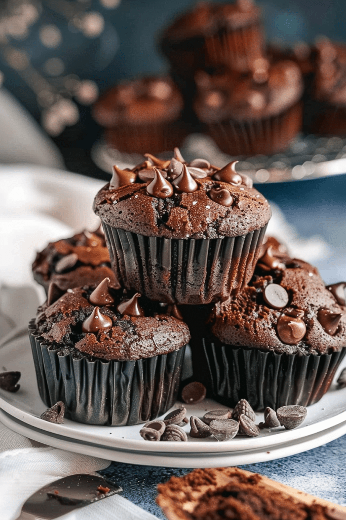 Double Chocolate Muffins Recipe