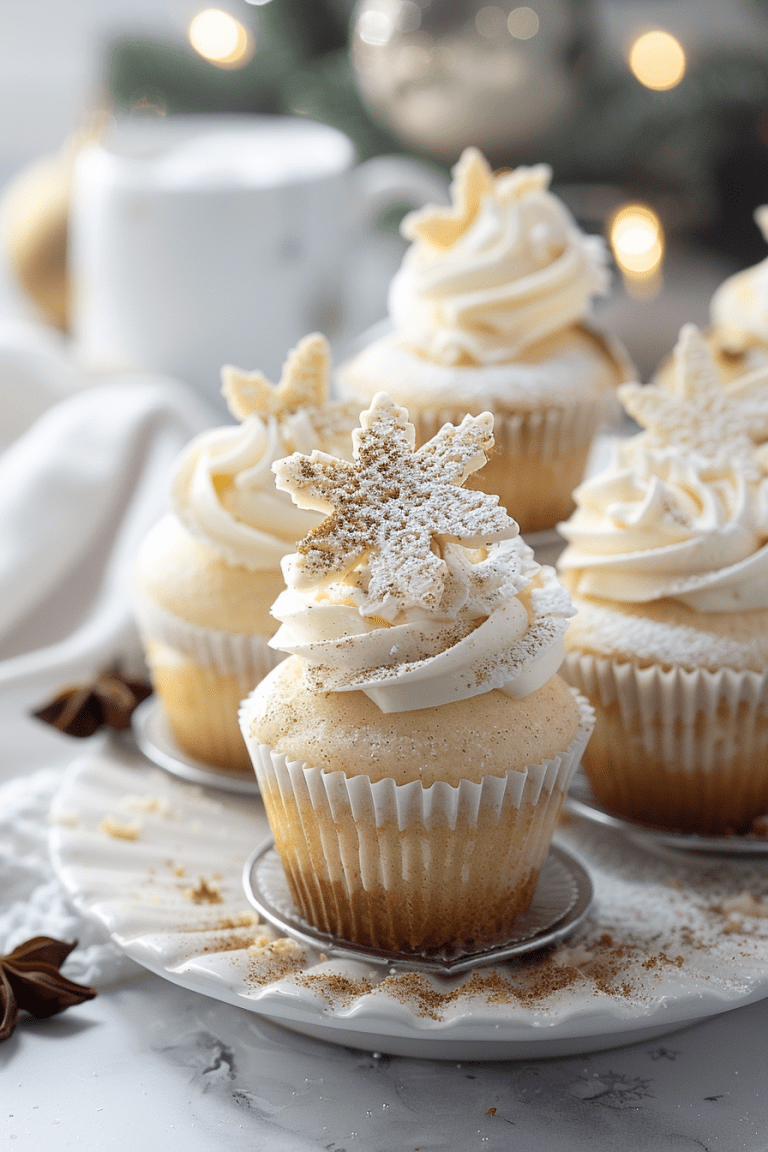 Delicious Eggnog Cupcakes Recipes for the Holidays