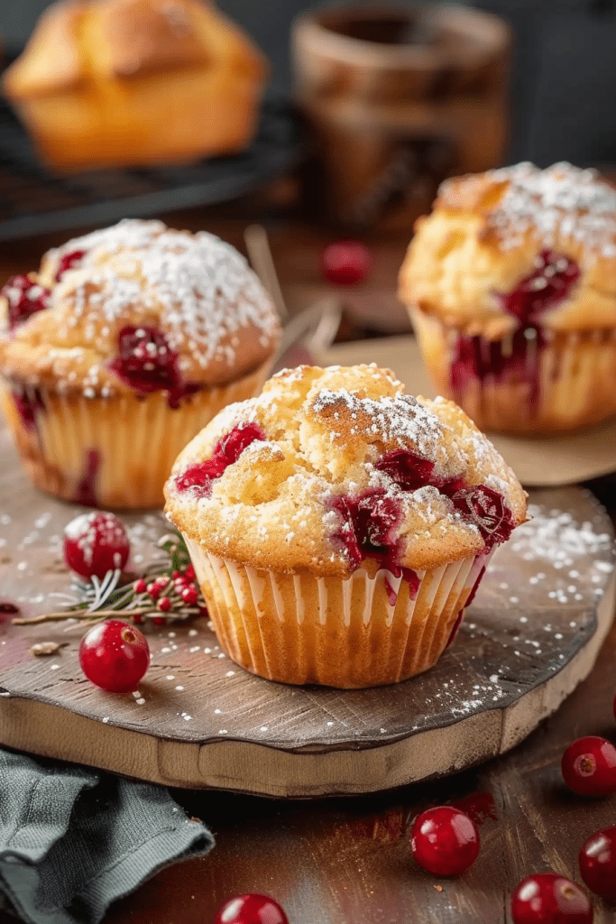 Flavorful Cranberry Orange Muffins