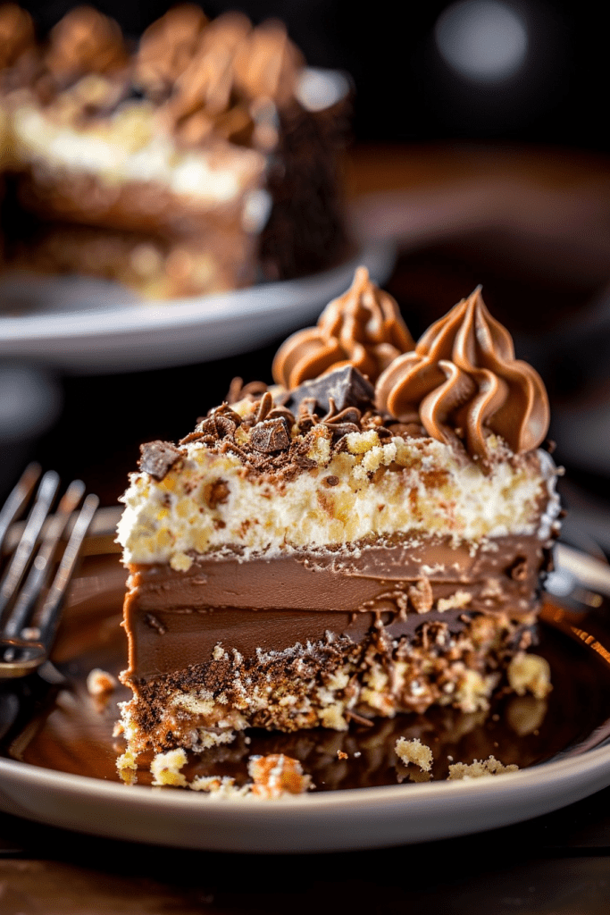 Delicious German Chocolate Cheesecake