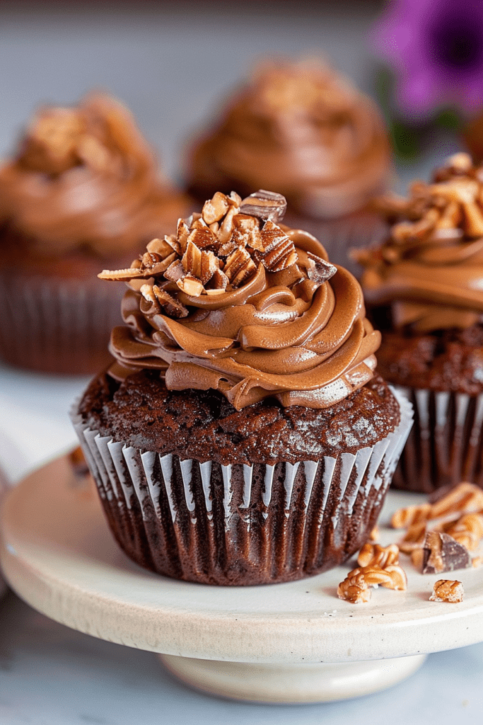 German Chocolate Cupcakes Recipe