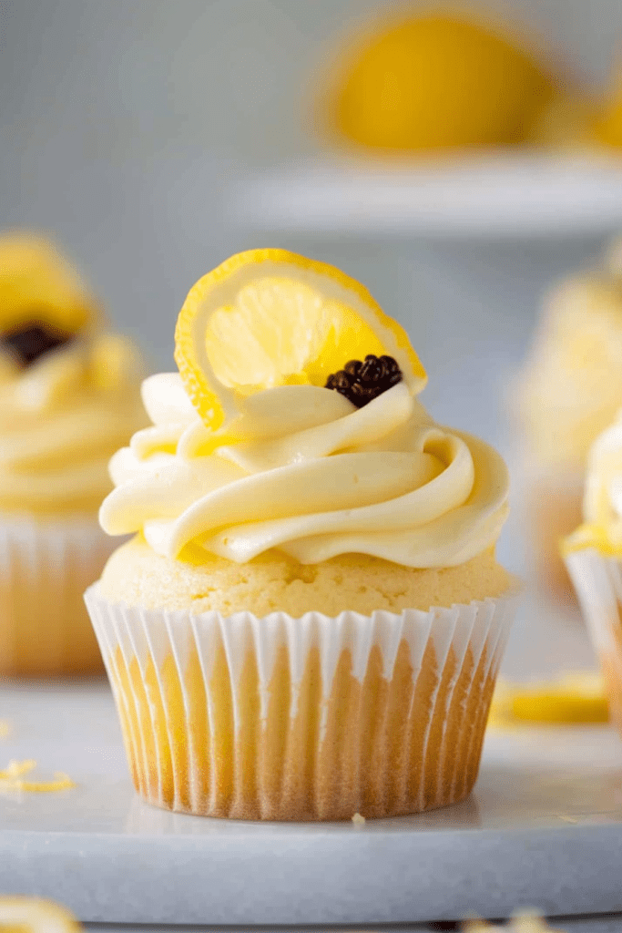 Gluten-Free Lemon Cupcake