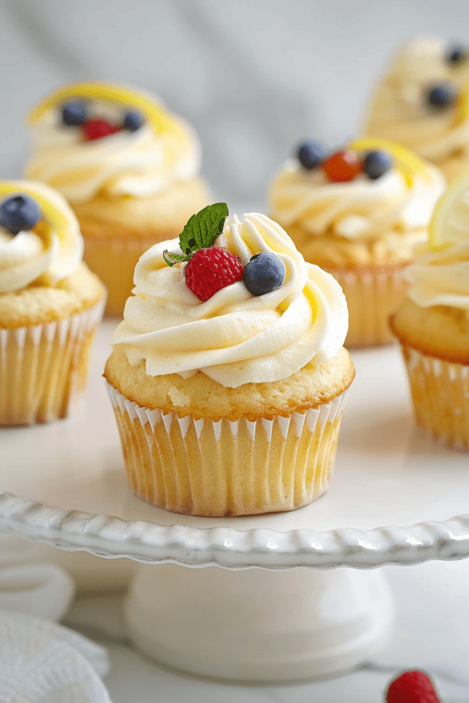 Gluten-Free Lemon Cupcakes Recipe