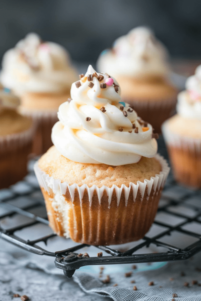 Storing Gluten-Free Vanilla Cupcakes