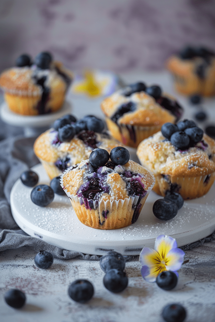 Greek Yogurt Blueberry Muffins Recipe