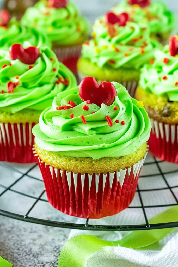 Grinch Cupcakes Recipe