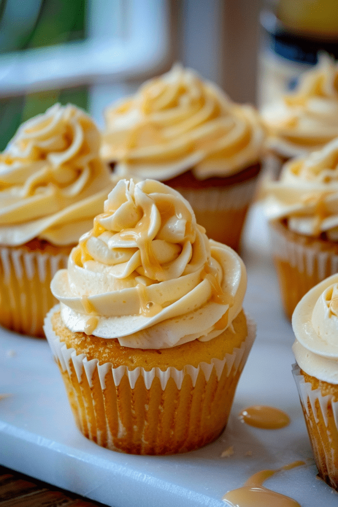 Harry Potter Butterbeer Cupcake