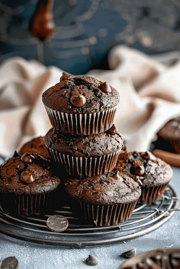 How to Store Double Chocolate Muffins