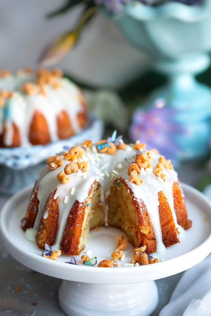 Hummingbird Mini Bundt Cakes