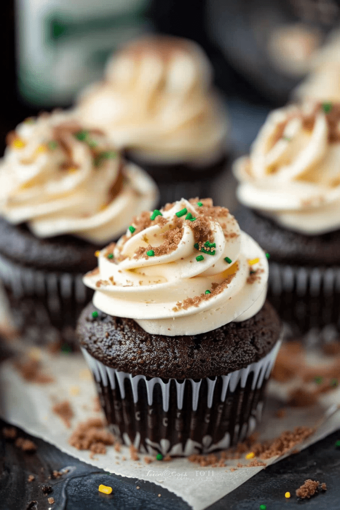 Irish Car Bomb Cupcake