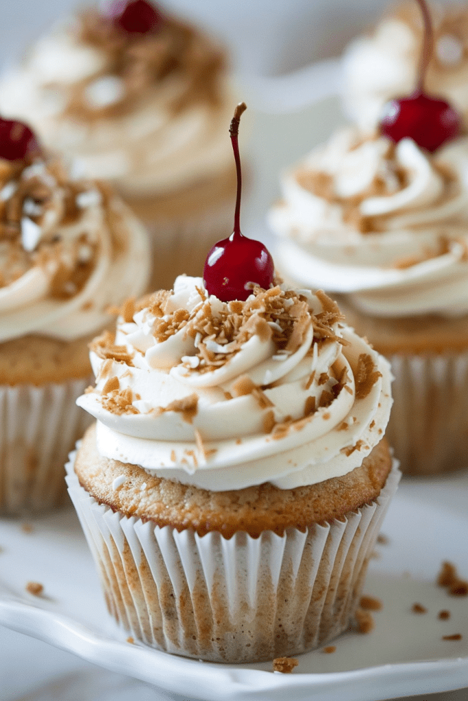 Italian Cream Cupcakes Recipe