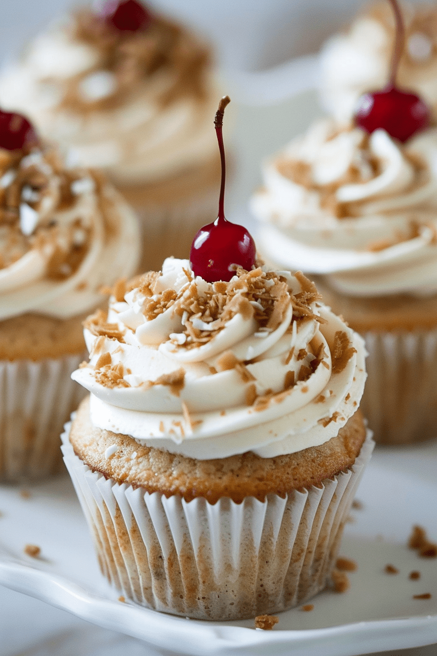 Italian Cream Cupcakes Recipe