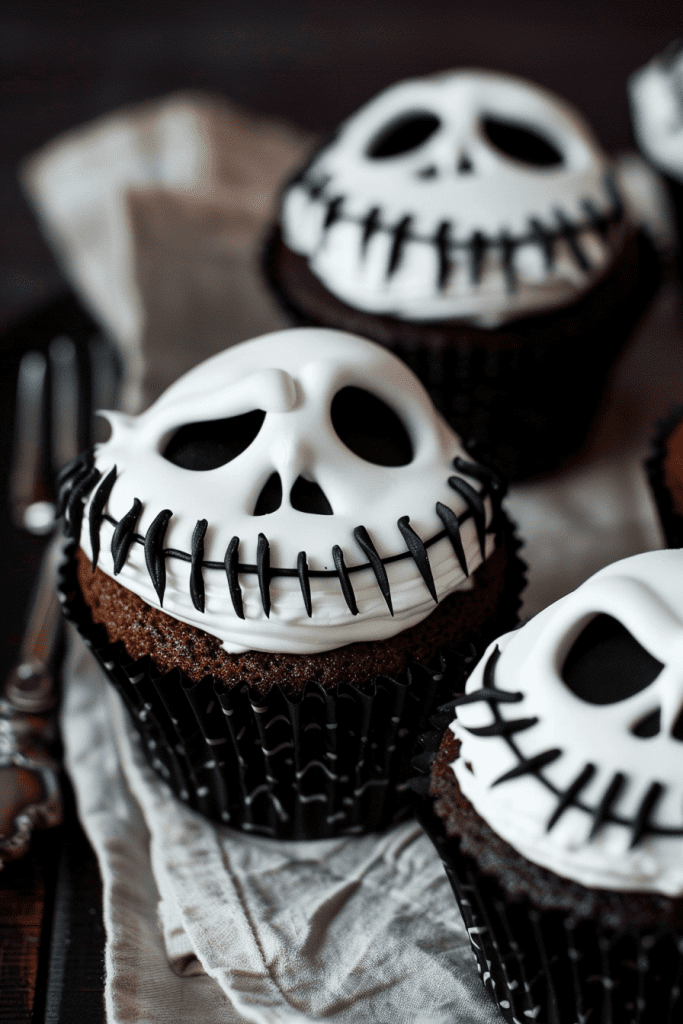 Jack Skellington Cupcakes