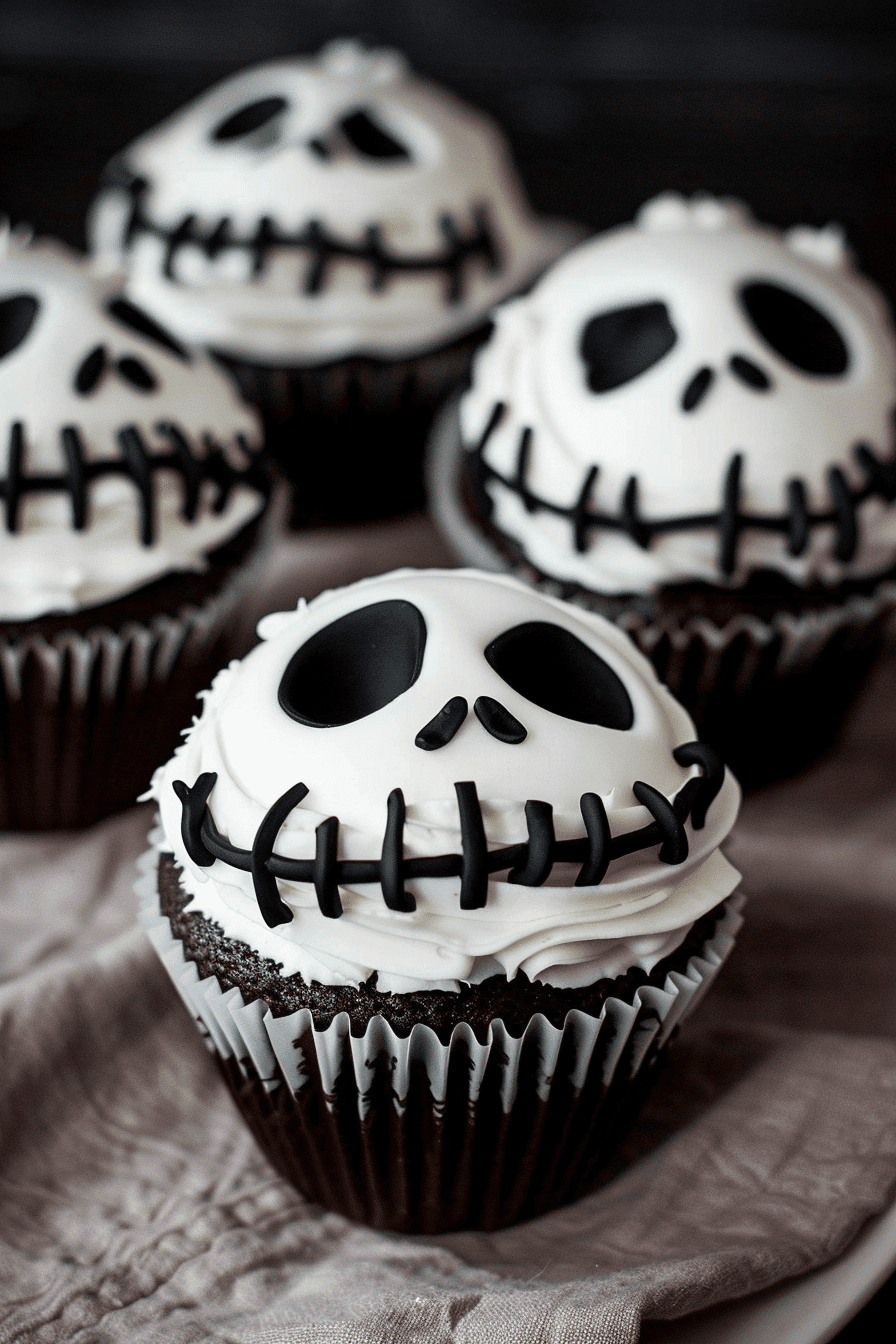 Jack Skellington Cupcakes Recipe