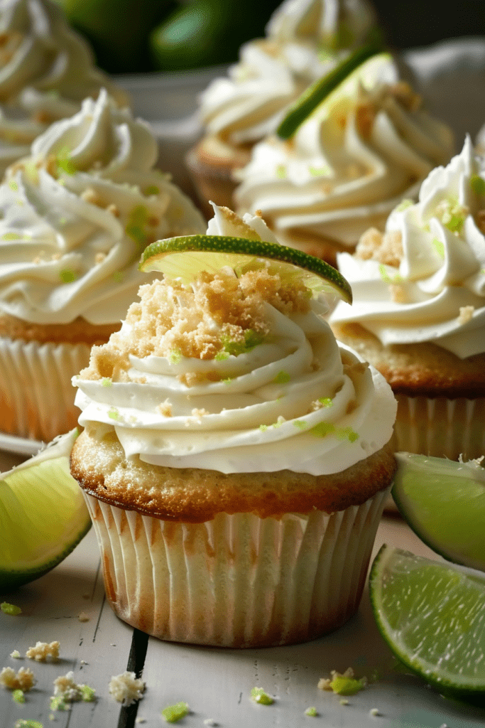 Key Lime Pie Cupcakes