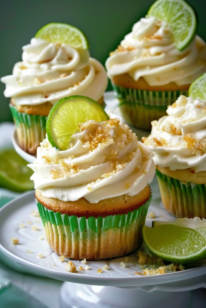 Key Lime Pie Cupcakes